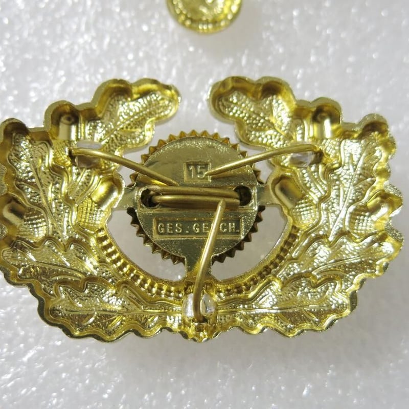 ⊞ドイツ軍＊在郷軍人会帽章/クランツ＆コカルデ（実物） ⊞ドイツ軍＊陸軍＊アルミ製＊帽章/コカルデ＆クランツ（実物