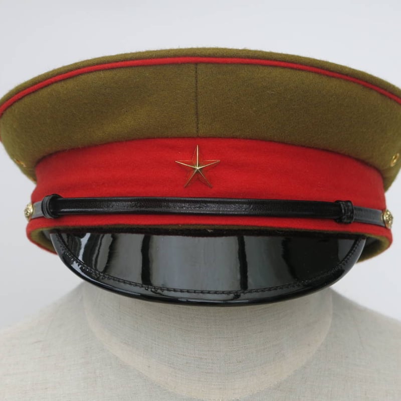 日本陸軍 四五式 昭五式 将校軍帽 制帽 ウール製 複製品 | MilitaryX's