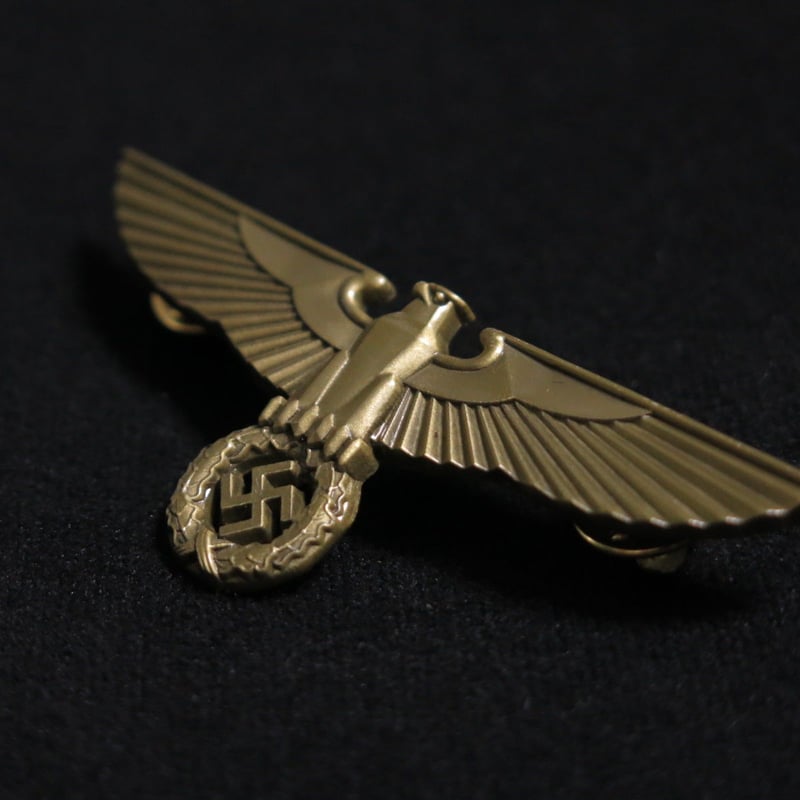 WW2 ナチスドイツ 党大会 鷲章 ダークゴールド 複製 | MilitaryX's STORE