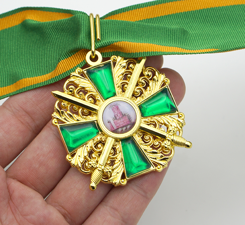 ドイツ バーデン・ツェーリンゲン獅子2級勲章 プロイセン 精密複製