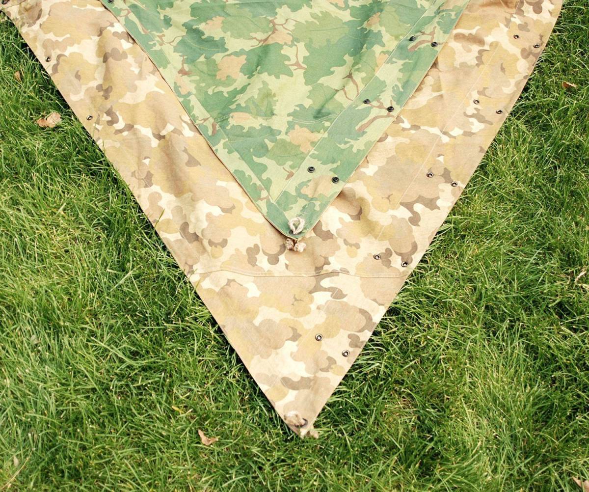 米軍旧式モデル ミッチェルパターン テントシート 迷彩柄 NAM戦