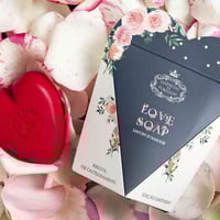 LOVE ラヴソープ ROSE BOX 150g / 固形石鹸【 Essencias de Portugal 】