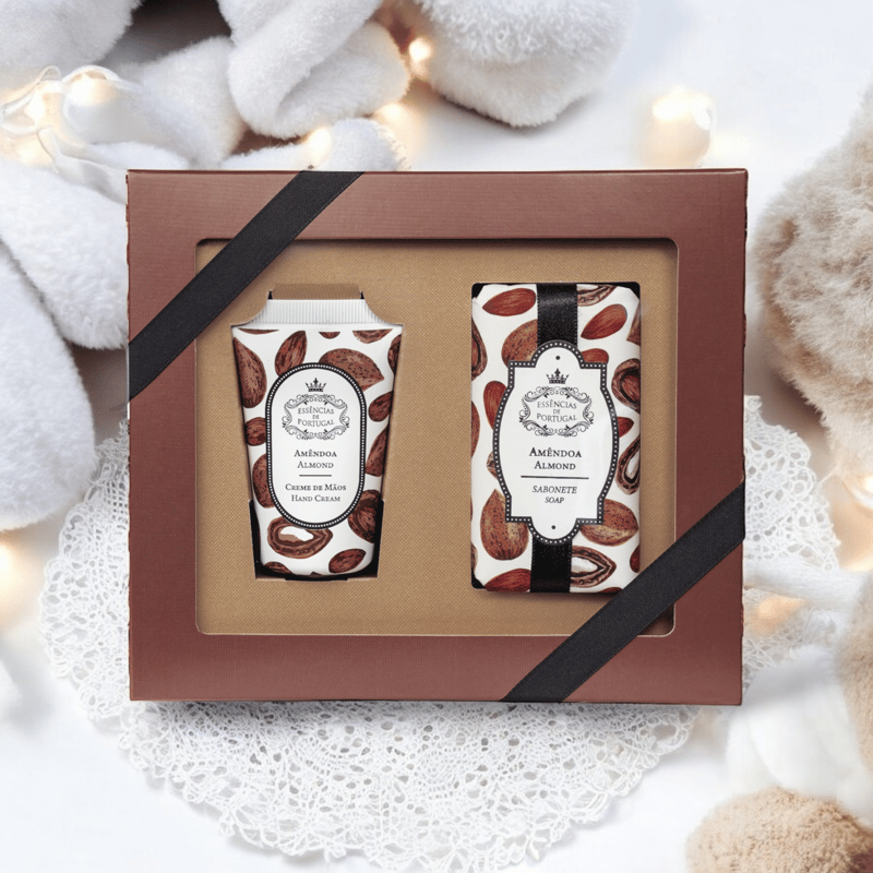 ハンドクリーム パック / 固形石鹸 × ハンドクリーム ギフト NATURA