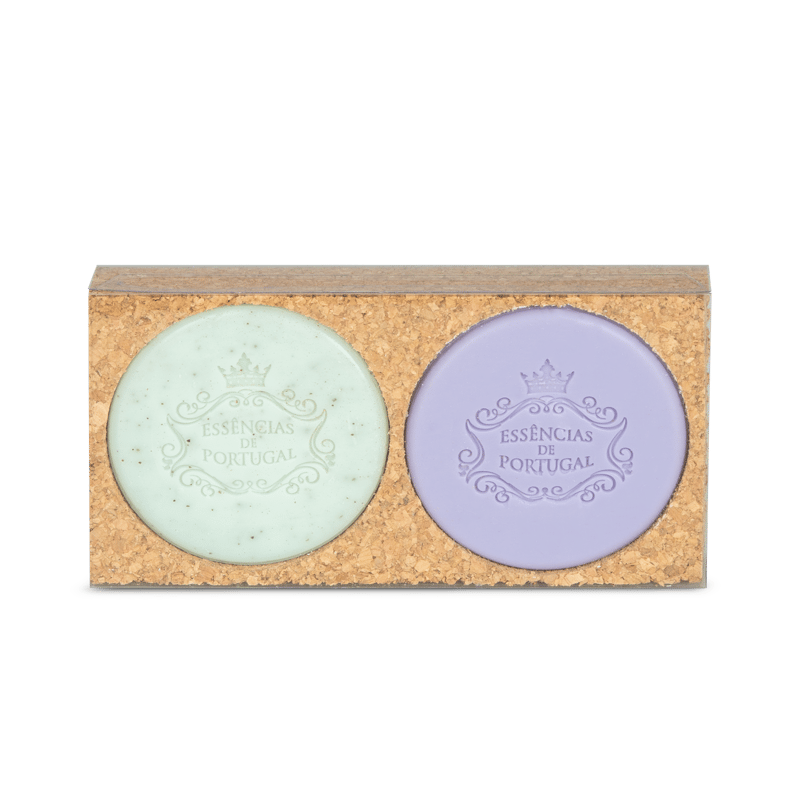 ラウンドソープ コルクパック LA+VI 50g×2個 / 固形石鹸 ギフト