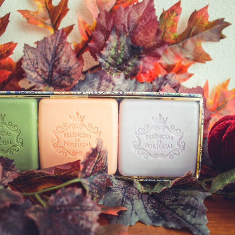 スクエアソープ シーズナルコフレ 80g×3個 / 固形石鹸 ギフト