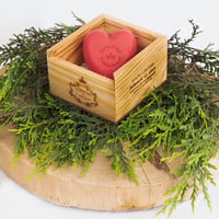 LOVE ラヴソープ (木箱) | 石鹸 | 150g 《 エスポル 》