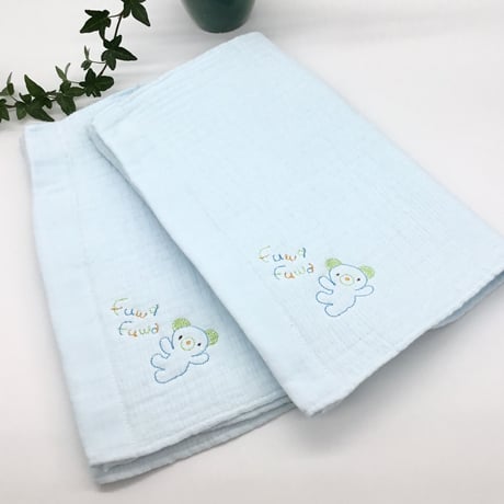 B品　宅急便🚚ふわふわ❣️インナーパイル・ガーゼフェイスタオル