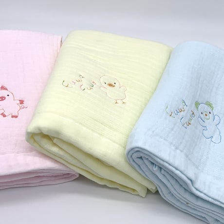 B品 ふわふわ❣️インナーパイル・ガーゼバスタオル