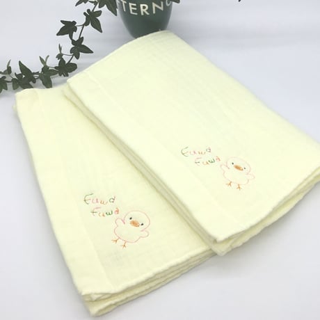 B品　宅急便🚚ふわふわ❣️インナーパイル・ガーゼフェイスタオル