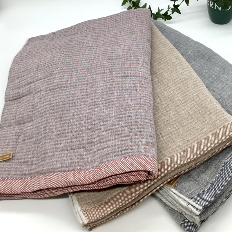 泉州こだわりタオル ピマコットンクリスタルソフト タオルケット2P