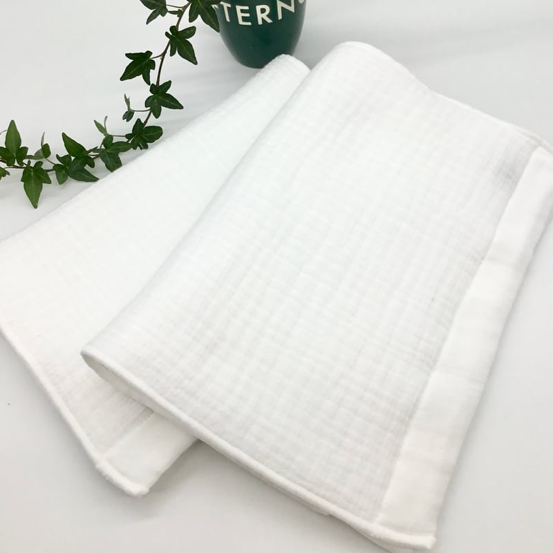 ふわっふわ♪８重ガーゼ フェイスタオル ヽ(・∀ ふわっとした風合いが手になじむ ふわふわ8重ガーゼふきん4枚