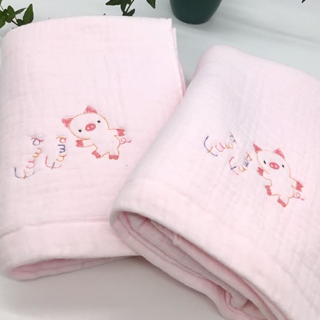 B品 ふわふわ❣️インナーパイル・ガーゼバスタオル