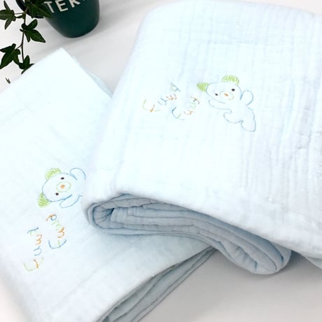 B品 ふわふわ❣️インナーパイル・ガーゼバスタオル