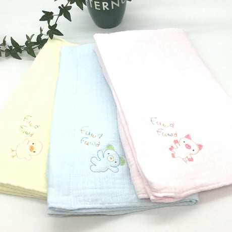 B品　宅急便🚚ふわふわ❣️インナーパイル・ガーゼフェイスタオル