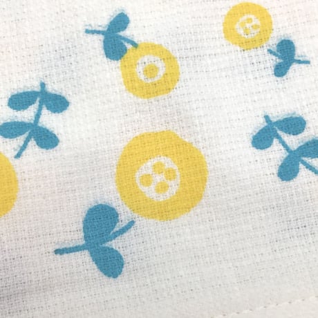 3枚以上お買い上げがお得！(¥366/1枚)　くまさんの大人可愛い❣️片面パイル・プリントフェイスタオル