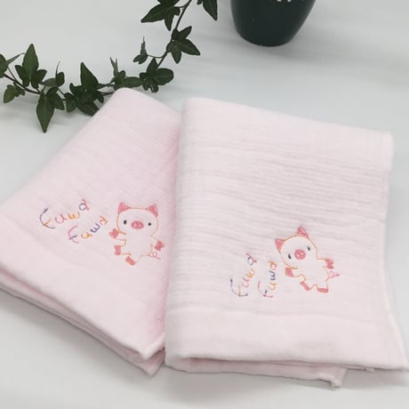 B品　宅急便🚚ふわふわ❣️インナーパイル・ガーゼウオッシュタオル