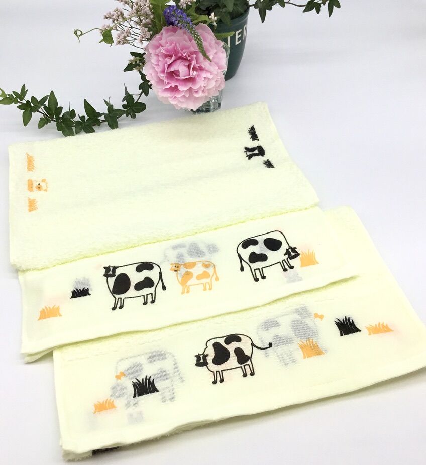 ☆売り切れました。クマちゃん、うさぎちゃん 長タオル3枚セット☆ ☆売り切れました。クマちゃん、うさぎちゃん 長タオル3枚セット