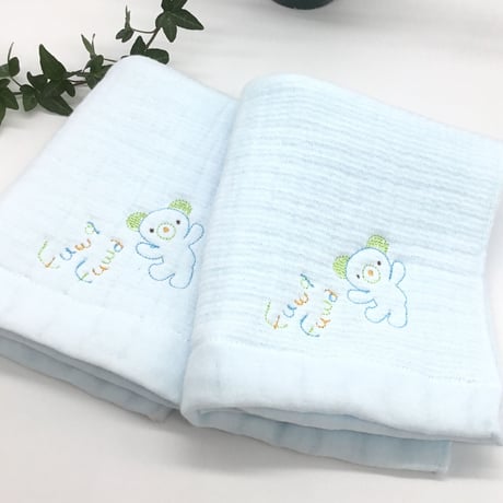 B品　宅急便🚚ふわふわ❣️インナーパイル・ガーゼウオッシュタオル
