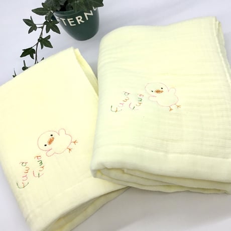 B品 ふわふわ❣️インナーパイル・ガーゼバスタオル