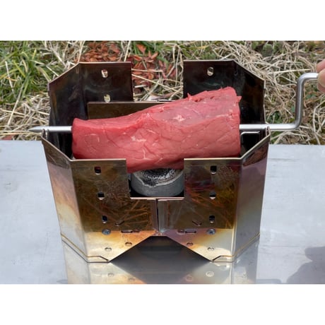 【ハンゴーコンロ・回天壱形用】『お肉くるくる串』※ご使用にはハンゴーコンロ・回天[H]壱形が必要です※