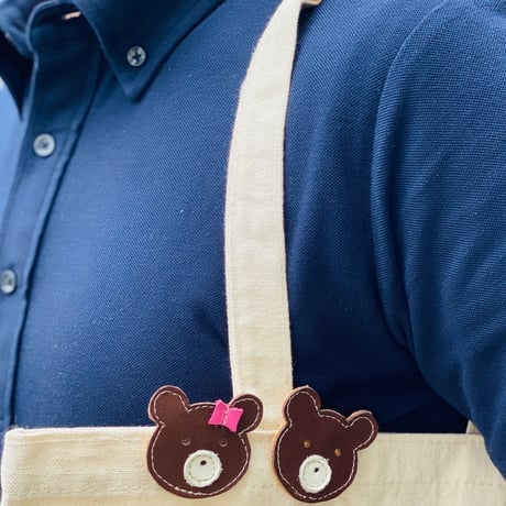 レザークリップ　くまちゃん
