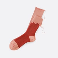 サリゲナク｜靴下 Too Medical ( washable wool ) -  04. コスモス Cosmos22-25cm( pastel Tone Base )