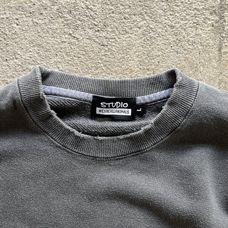 STUDIO WEAREALLANIMALS*Animals Letter SWEATSHIR