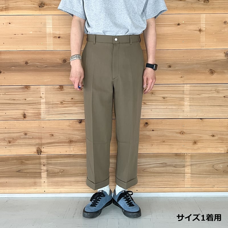 Willow Pants*P-009 Wool Polyester*Olive | WE