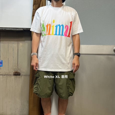 STUDIO WEAREALLANIMALS*Animals Letter T-SHIRT