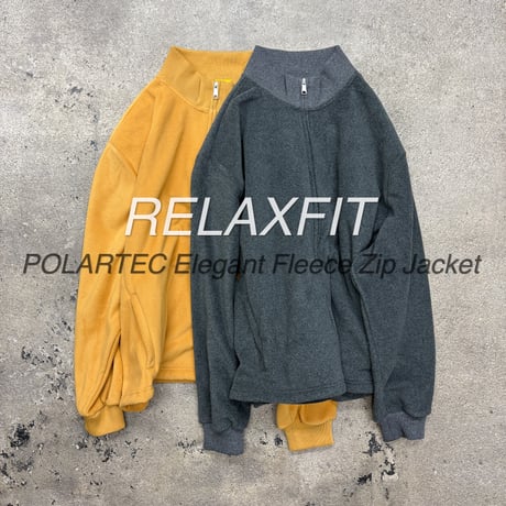 RELAXFIT*POLARTEC Elegant Fleece Zip Jacket