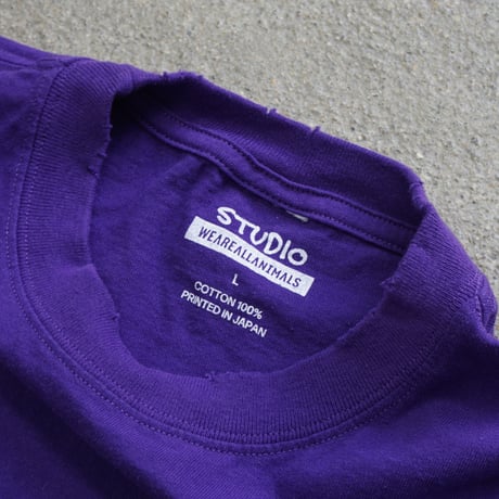 STUDIO WEAREALLANIMALS*Animals Letter T-SHIRT