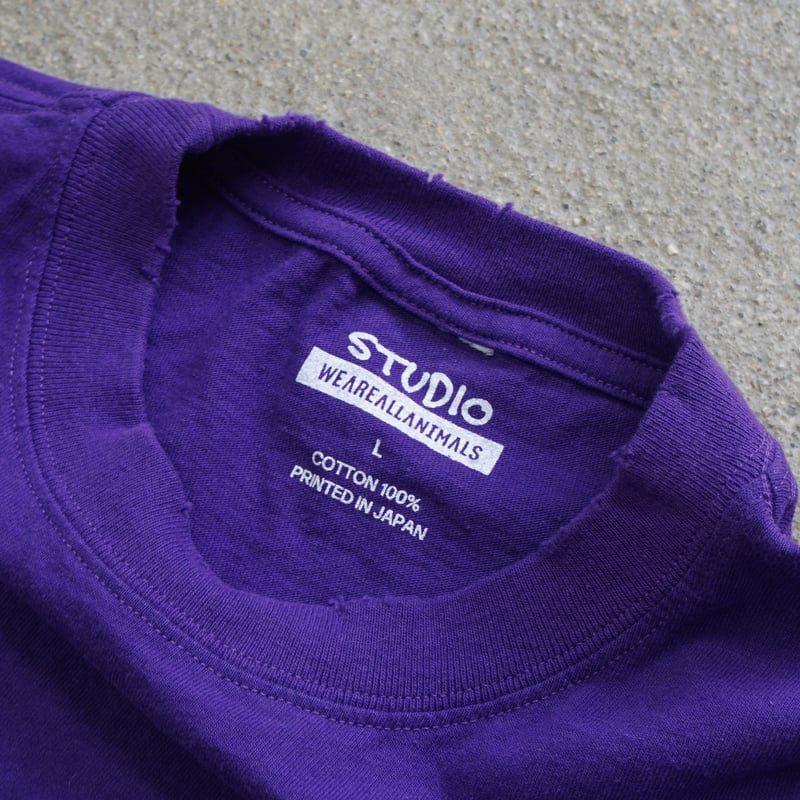 STUDIO WEAREALLANIMALS*Animals Letter T-SHIRT | WE