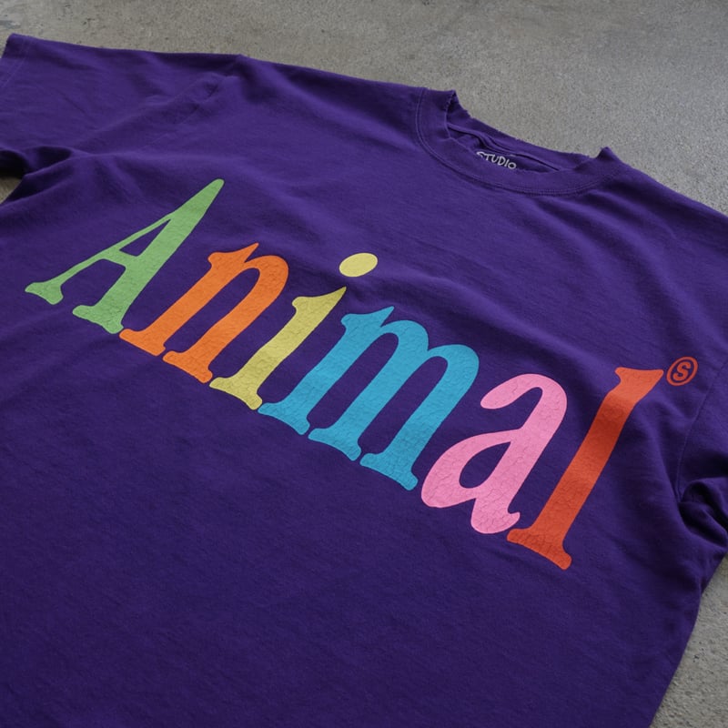 STUDIO WEAREALLANIMALS*Animals Letter T-SHIRT | WE
