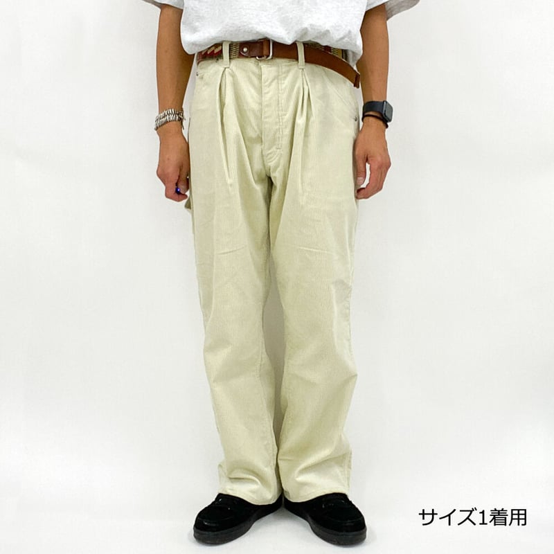 Willow Pants*P-010 コール天*Ivory | WE