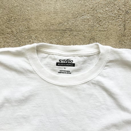 STUDIO WEAREALLANIMALS*Animals Letter T-SHIRT