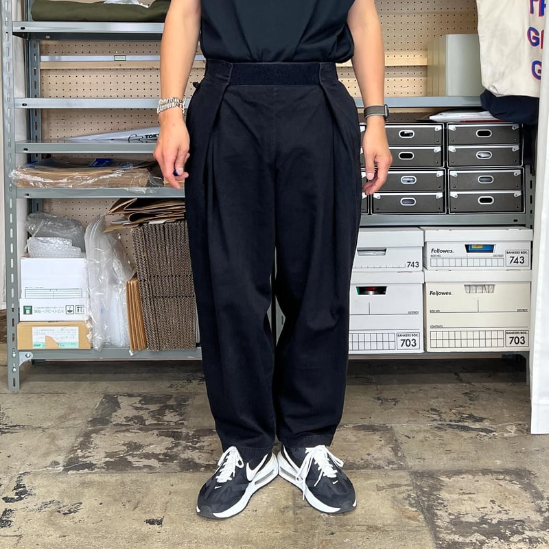 パンツ SUPER MARKET RELAXFIT BEACHSLACKS RELAXFIT*NPID Black Beachslacks | WE