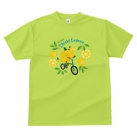 ドライTシャツ/ミニベロ　ライトグリーン