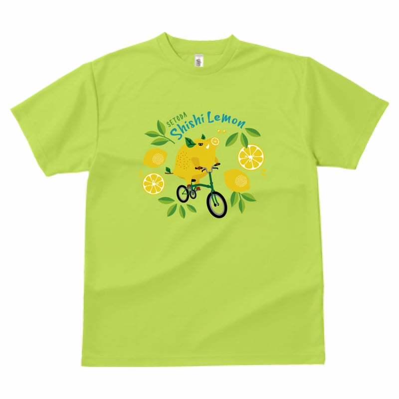 ドライTシャツ/ミニベロ ライトグリーン | ししレモン販売所