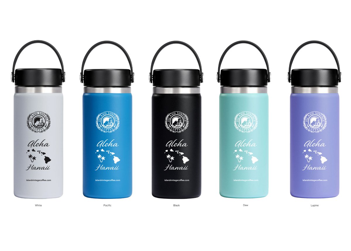 Hydro Flask】16oz Wide Mouth | ISLAND VINTAGE C Hydro Flask】16oz Wide Mouth | ISLAND VINTAGE C