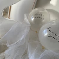 New！birthday balloon4個set（HAPPY BIRTHDAY・love you＋無地2個）