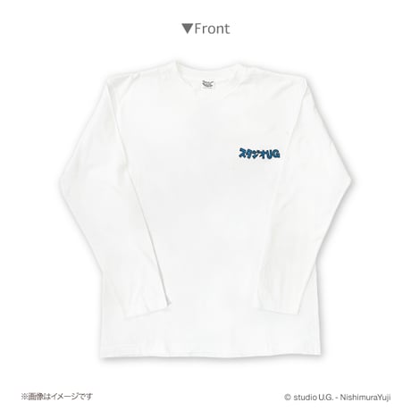【時代をはしゃげ！スタジオUG in デックス東京ビーチ】 限定商品Tシャツ WH