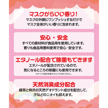 マスクシュッシュ　ぶどうの香り　50ml