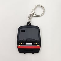 ラバーキーホルダー(黒船電車)