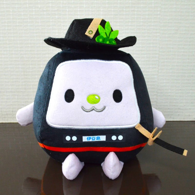 いずきゅんぬいぐるみ(黒船電車version) | 伊豆急グッズ