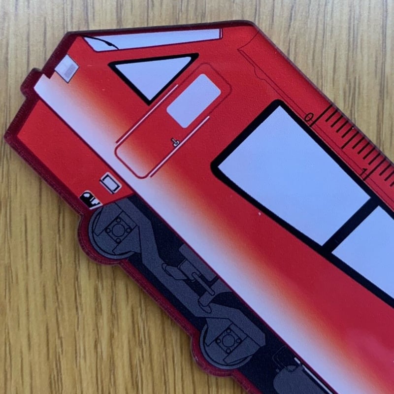 伊豆急行リゾート21「キンメ電車」アクリル定規 | 伊豆急グッズ