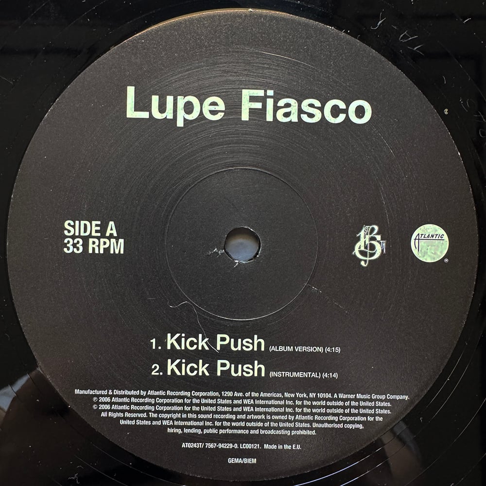 Lupe Fiasco Kick Push Tilted アナログ レコード Lupe Fiasco Kick Push Tilted アナログ レコード Lupe Fiasco