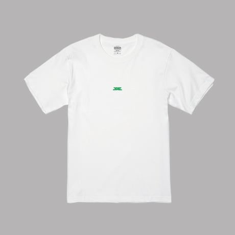 “Dance Music Is Here To Stay” S/S Tee [White×Green]