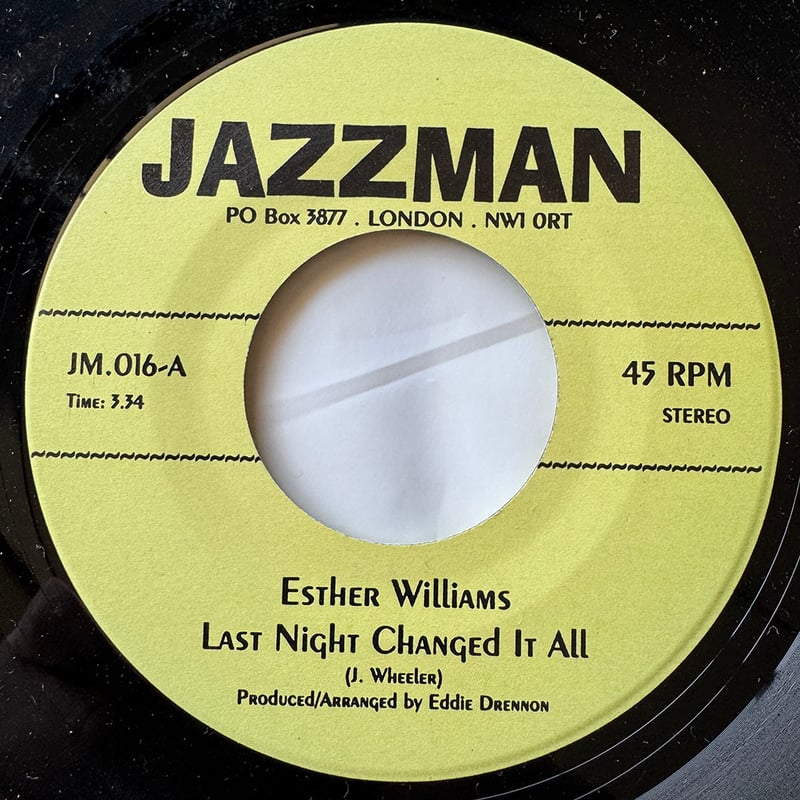 Esther Williams / Last Night Changed It All [7i