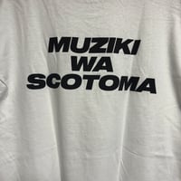 Muziki Wa Scotoma S/S Tee (White&Black)
