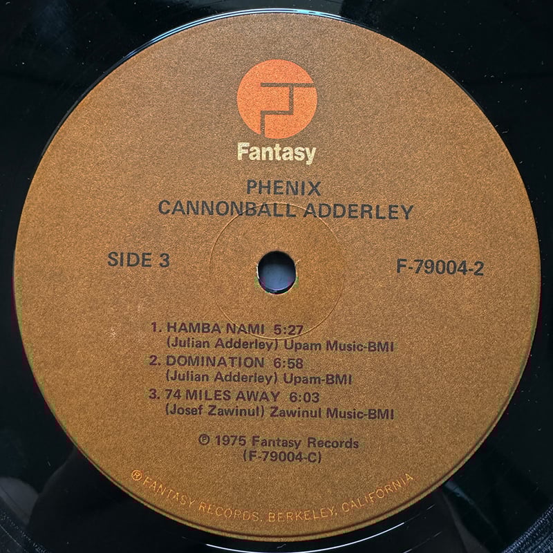 Cannonball Adderley / Phenix [Recommend] | Sco